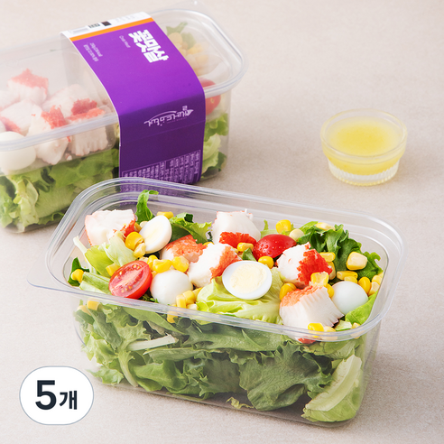 샐러드마녀 꽃맛살 샐러드, 250g, 5개