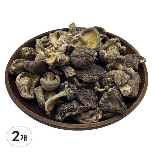 약경지수 유기농 건표고, 50g, 2개