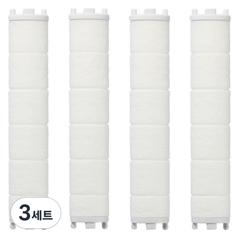 소퓨어 클린JF 싱크대필터 헤드 전용필터 4개입, 3개
