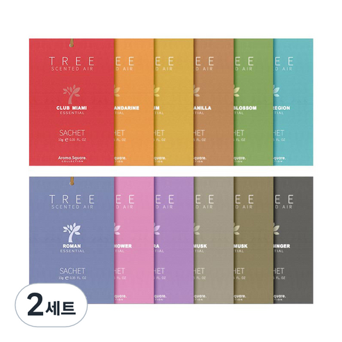 사쉐트리 종이사쉐 12종 세트 본품 L, 2세트