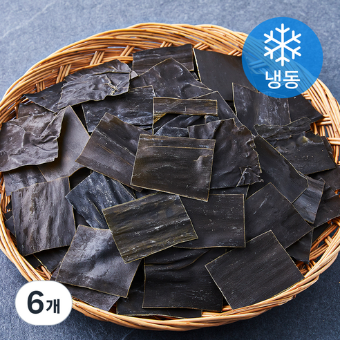 바다원 절단 다시마 (냉동), 6개, 200g