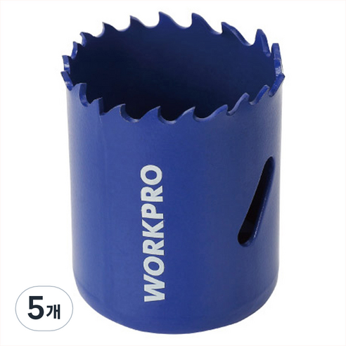 워크프로 바이메탈홀소 롱홀소 41mm WP403028, 5개