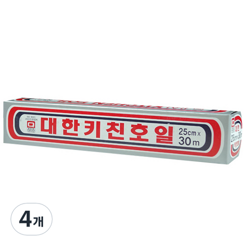대한 웰빙 호일, 30m, 4개