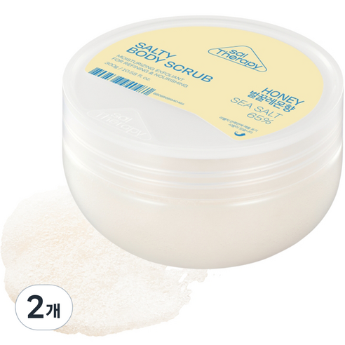솔테라피 솔티 허니 바디스크럽, 300g, 2개