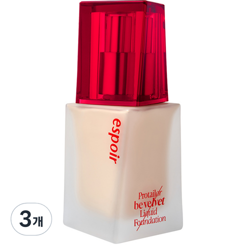 에스쁘아 프로 테일러 파운데이션 비 벨벳 SPF22 PA++ 30g, 페탈, 3개
