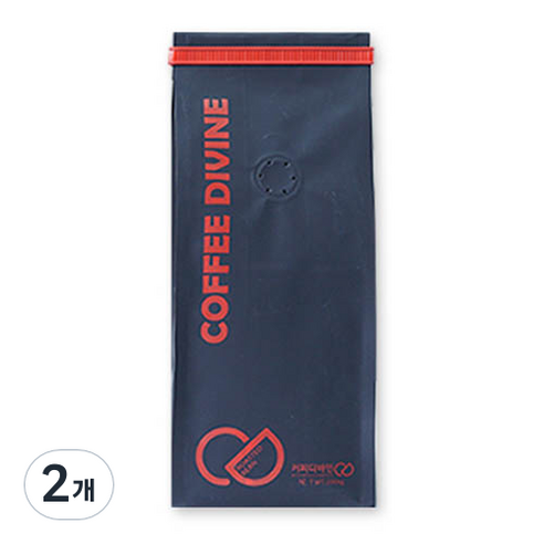 커피디바인 디카페인 콜롬비아 엑셀소 원두커피 EP, 200g, 홀빈(분쇄안함), 2개