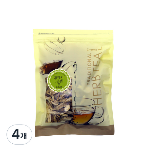 청솔 도라지 길경, 150g, 4개