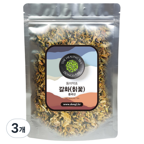 동이약초 칠꽃 갈화, 150g, 3개