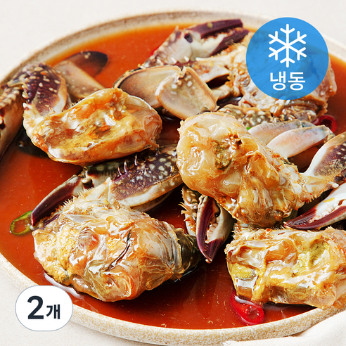 피시원 손질 꽃게 간장게장 (냉동), 1kg, 2개