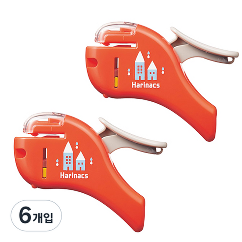 고쿠요 하리낙스 5매용 스테플러, 집무늬, 6개입