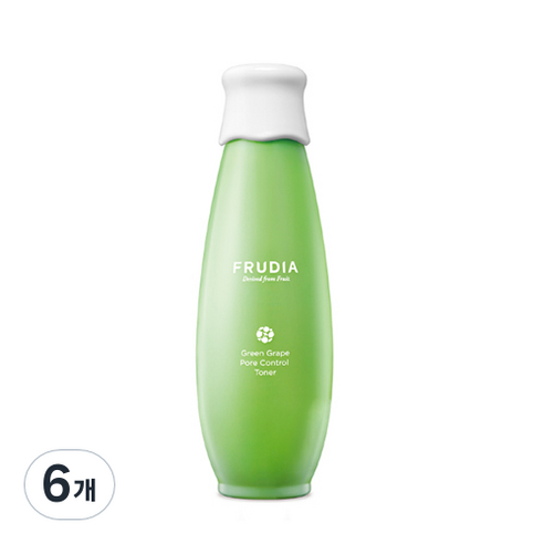 후르디아 청포도 모공피지컨트롤 토너, 195ml, 6개