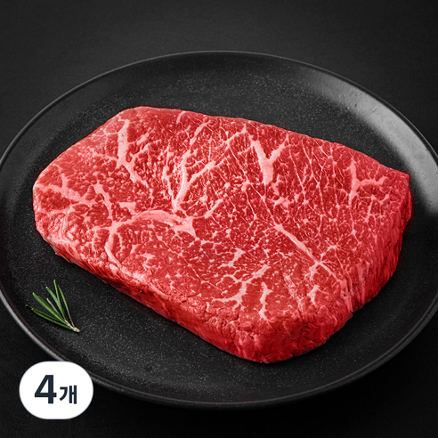 한우맘 한우 우둔 덩어리 1등급 장조림 찜용 (냉장), 300g, 4개
