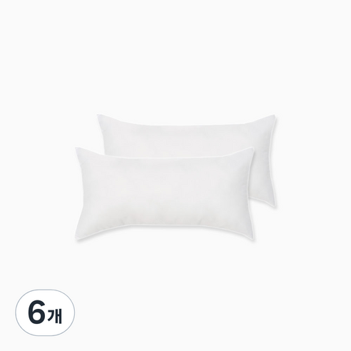 마음마음 빨아쓰는 구름 베개솜, 화이트, 6개
