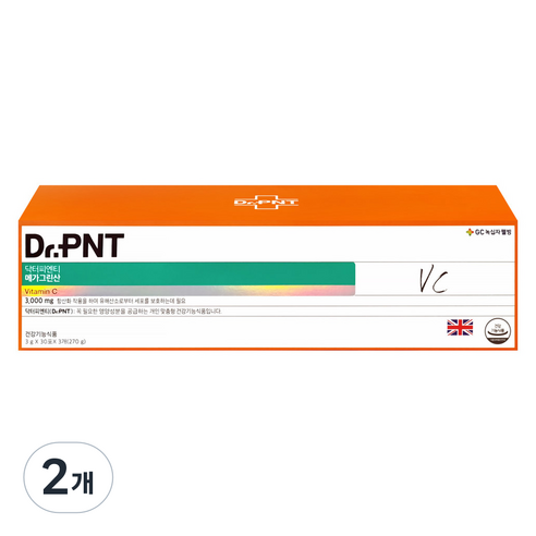 닥터피엔티 메가그린산 비타민C 3000 90p, 270g, 2개