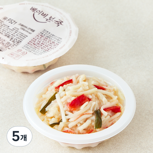 베이비본죽 크래미어니언 볶음, 100g, 5개