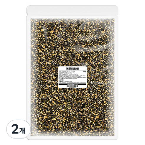 고미네 볶은 검정쌀, 500g, 2개