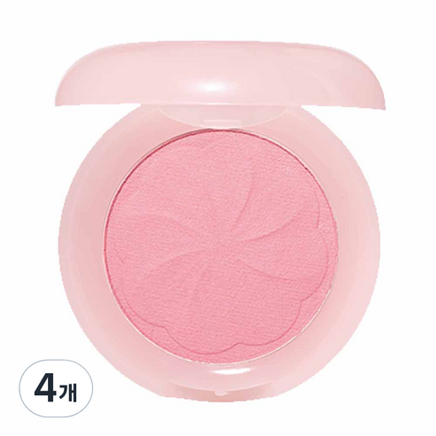 에뛰드 휘핑 벨벳 블러셔 7g, 베리크림슈, 4개