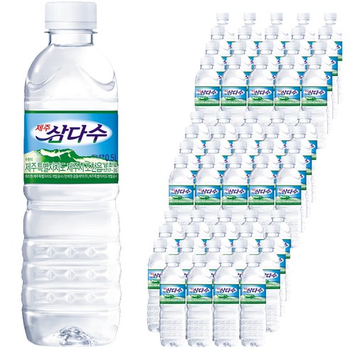 제주 삼다수, 500ml, 60개