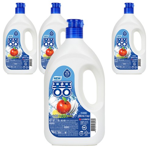 퐁퐁 뉴 주방세제, 980ml, 4개