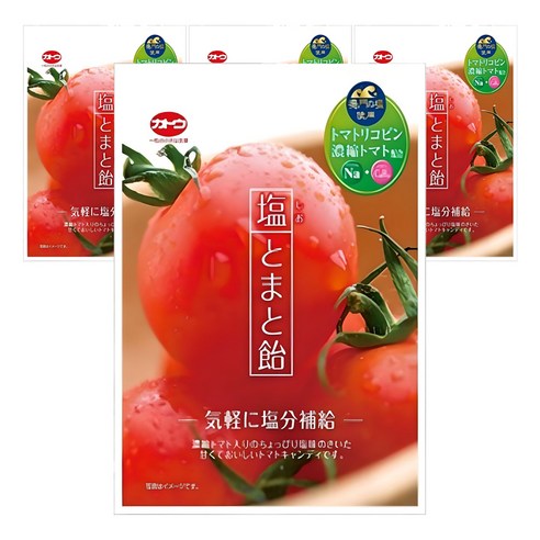 카토캔디 카토 시오 토마토 아메, 55g, 4개