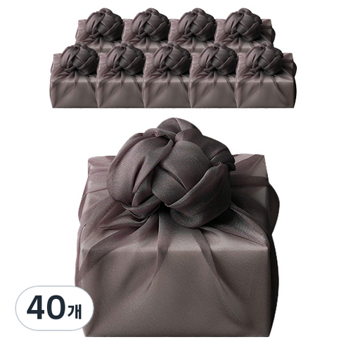 통샵 선물 답례품 포장 크리스탈 보자기 45cm, 866, 40개