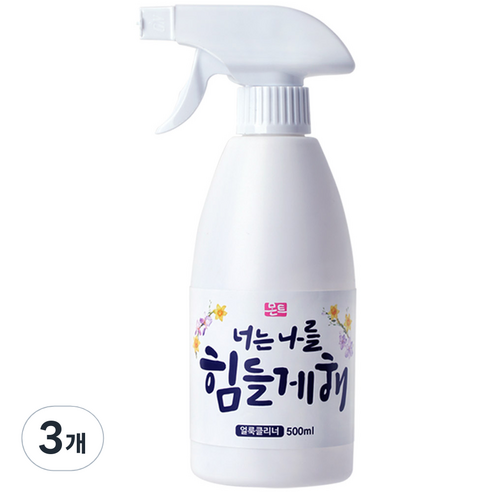 몬트 너는나를힘들게해 얼룩클리너, 500ml, 3개