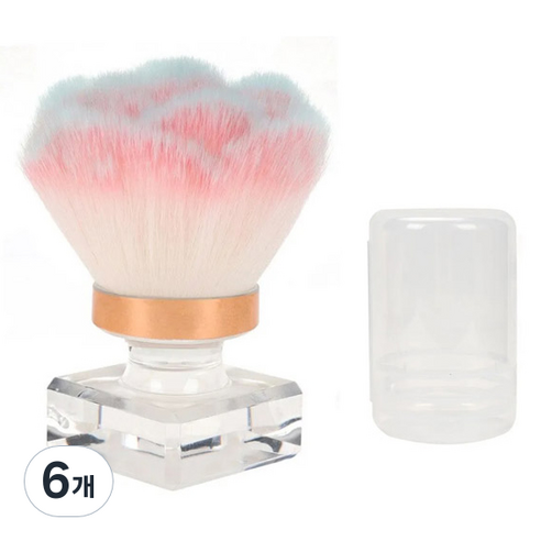 카카스 고급형 더스트 브러쉬 KN-B3072, 혼합색상, 6개