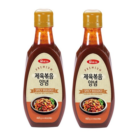 움트리 제육볶음양념, 460g, 2개