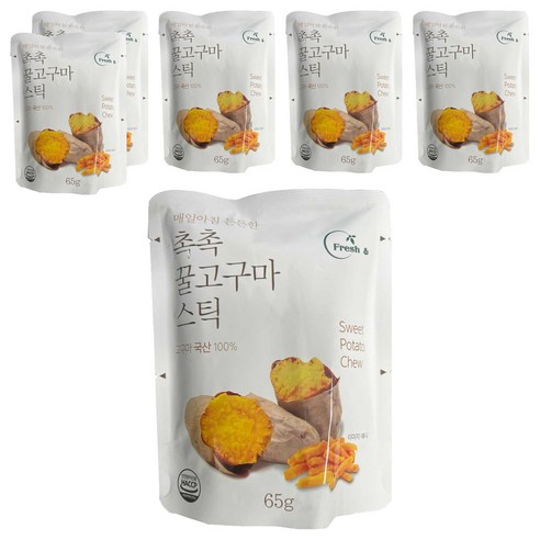촉촉 꿀고구마 스틱, 65g, 6개