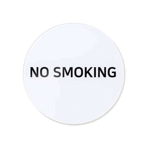 스튜디오투명 금연 문구 표지판, NO SMOKING, 1개
