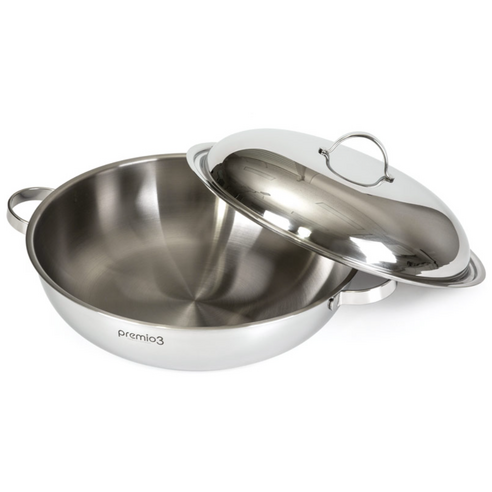 로켓배송으로 빠르게 받을 수 있는 키친아트 인덕션 프리미오3 통3중 궁중 전골냄비 10563