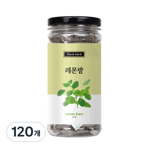 신선약초 레몬밤차 삼각티백, 1.5g, 120개