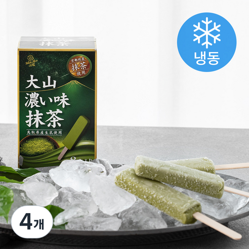 다이센 진한 녹차 아이스밀크 (냉동), 30ml, 8개입, 4개