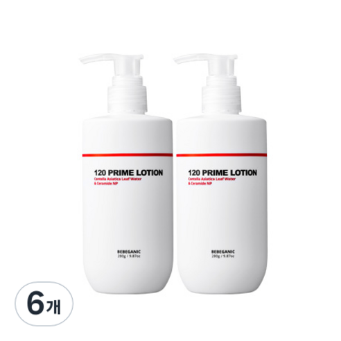 베베가닉 120프라임 로션, 280g, 6개