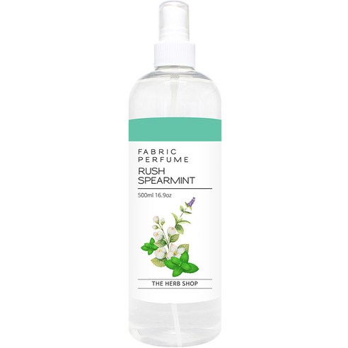 더허브샵 섬유향수 500ml, 1개, 러쉬 스피아민트