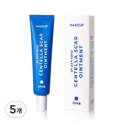 네이크업 센텔라스카 연고 의약외품, 5개, 25ml