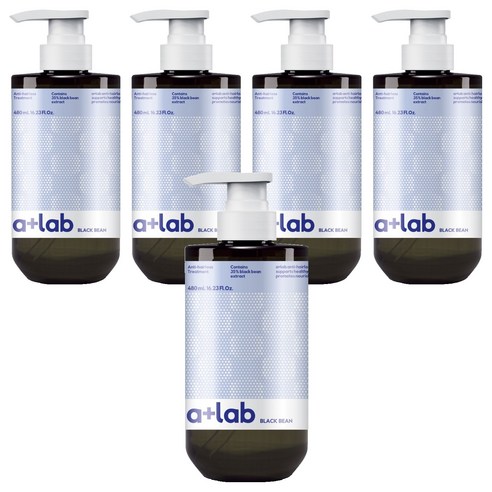 에이플러스랩 블랙빈 트리트먼트, 480ml, 5개
