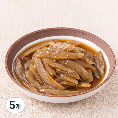 우엉조림, 300g, 5개