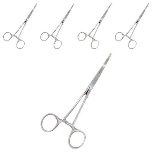 대한의료기 모스키토 켈리 의료용 가위 상품 곡선 14cm, 5개