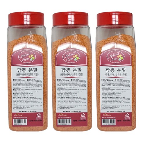 네이쳐 스파이스 짬뽕 분말, 650g, 3개