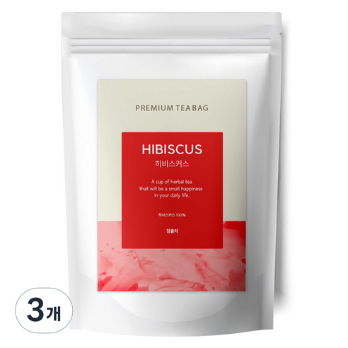 유리아 히비스커스 삼각티백, 1.2g, 30개입, 3개