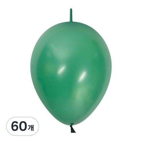 셈퍼텍스 링커 풍선 30cm, 포레스트그린, 60개