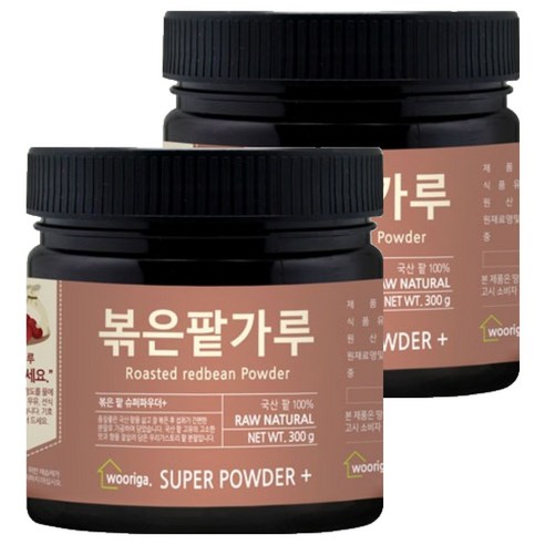 우리가스토리 볶은 팥가루, 300g, 2개