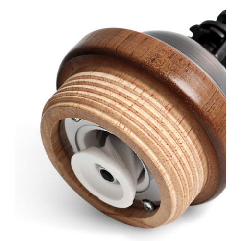 집에서 프리미엄 커피를 즐기기 위한 칼딘 원목 세라믹 핸드밀 KC-5 돔형