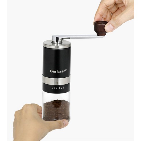 Baristar 수동 원두 커피 분쇄기로 매일 아침 나만의 향긋한 마법을 경험하세요!