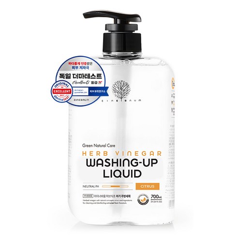 아이너바움 아기 주방세제 시트러스, 700ml, 1개
