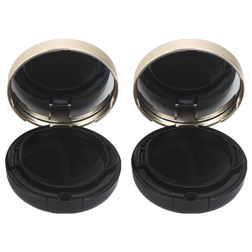 무아누 미니 쿠션 케이스 50 x 22 mm, 2개, 블랙