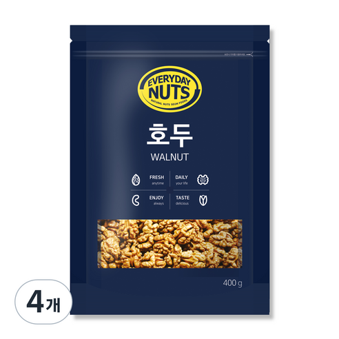 에브리데이넛츠 호두, 400g, 4개