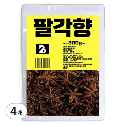 비니플랑센 팔각향, 300g, 4개