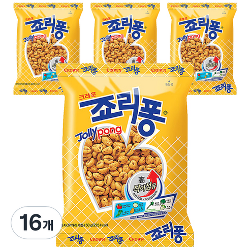 크라운 죠리퐁, 50g, 16개